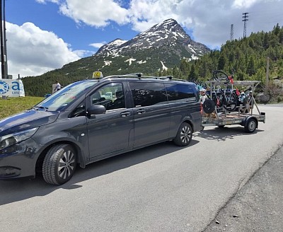 Mountain bike transfer